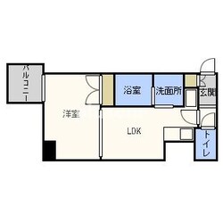 サムティ難波グレイスの物件間取画像